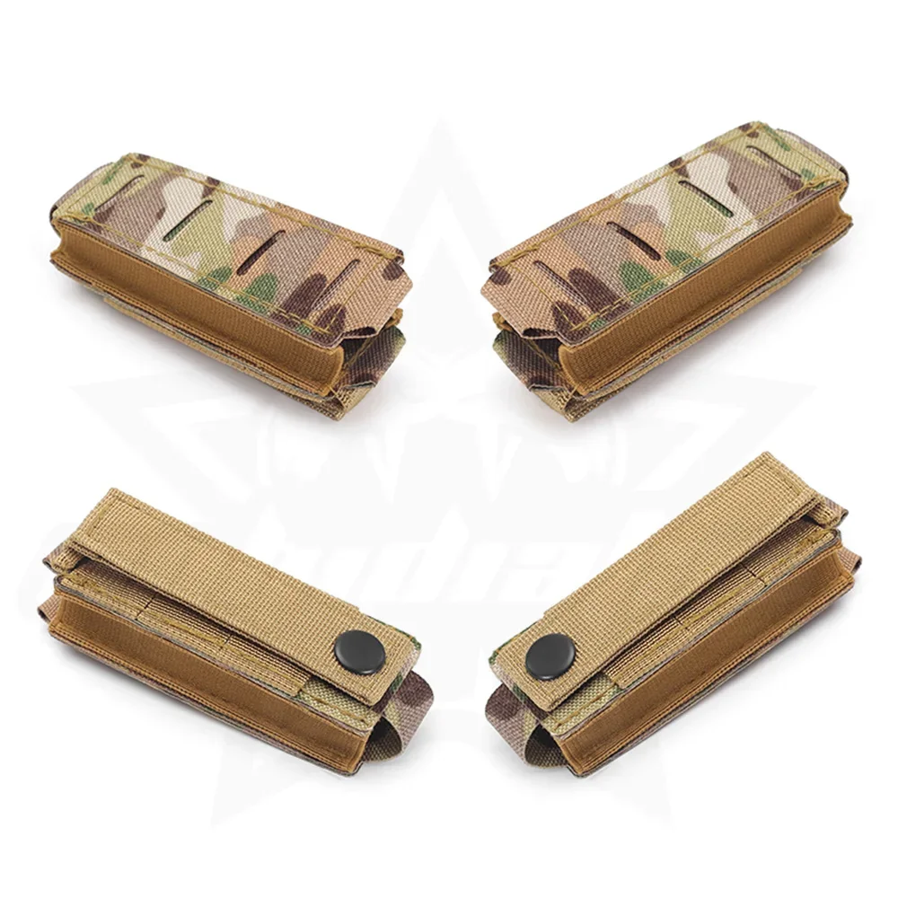 Molle 9mm Magazine Pouch Singl - Edc Carry Flashlight ulasan dan harga