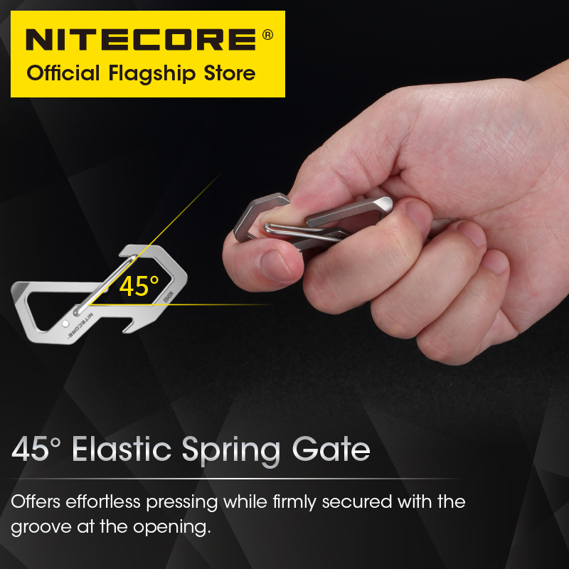 NITECORE NSH10 Multiuse Titani - Edc Carry Pack ulasan dan harga