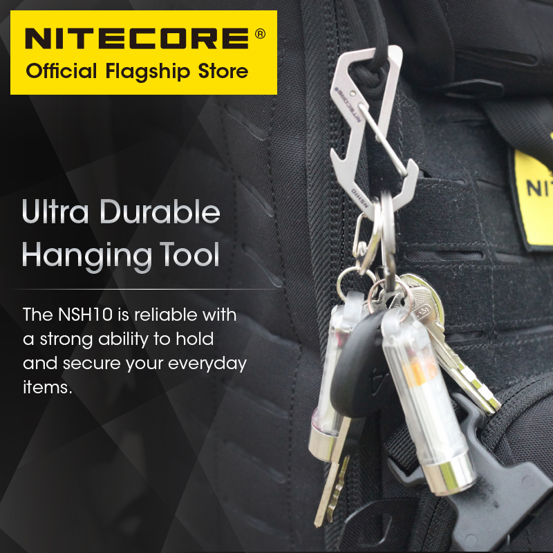 NITECORE NSH10 Multiuse Titani - Edc Carry Pack ulasan dan harga