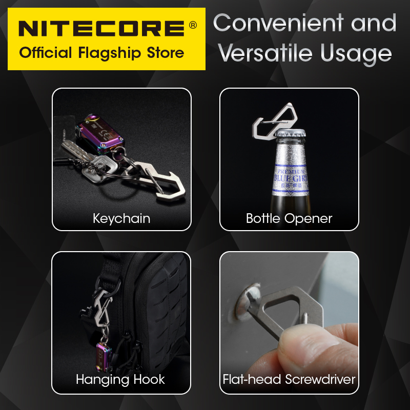 NITECORE NSH10 Multiuse Titani - Edc Carry Pack ulasan dan harga