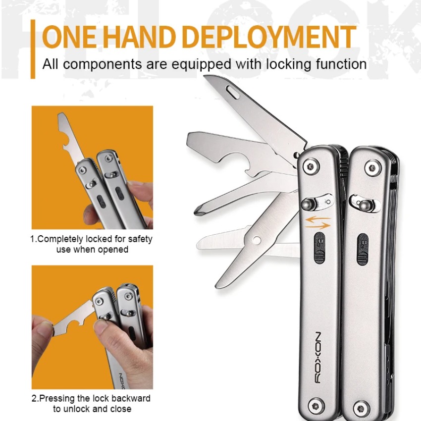 R's Genuine S804G Flex Multi T - Edc Carry Pliers ulasan dan harga