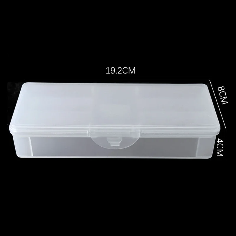1Pc Rectangle Double-layer Nai - Nail File Titanium ulasan dan harga