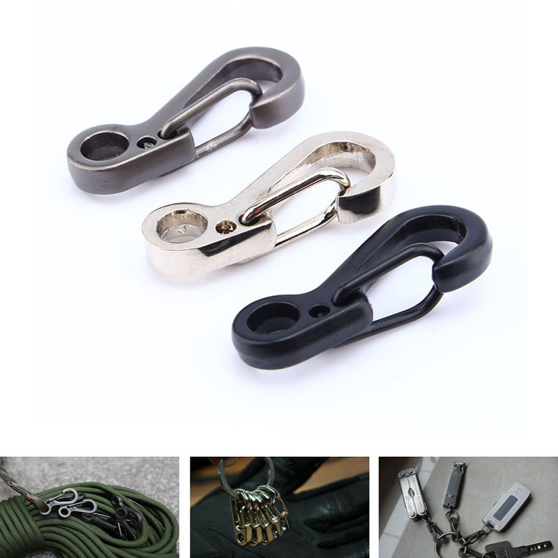 10Pcs/lot Mini Carabiner Parac - Edc Carry Pack ulasan dan harga