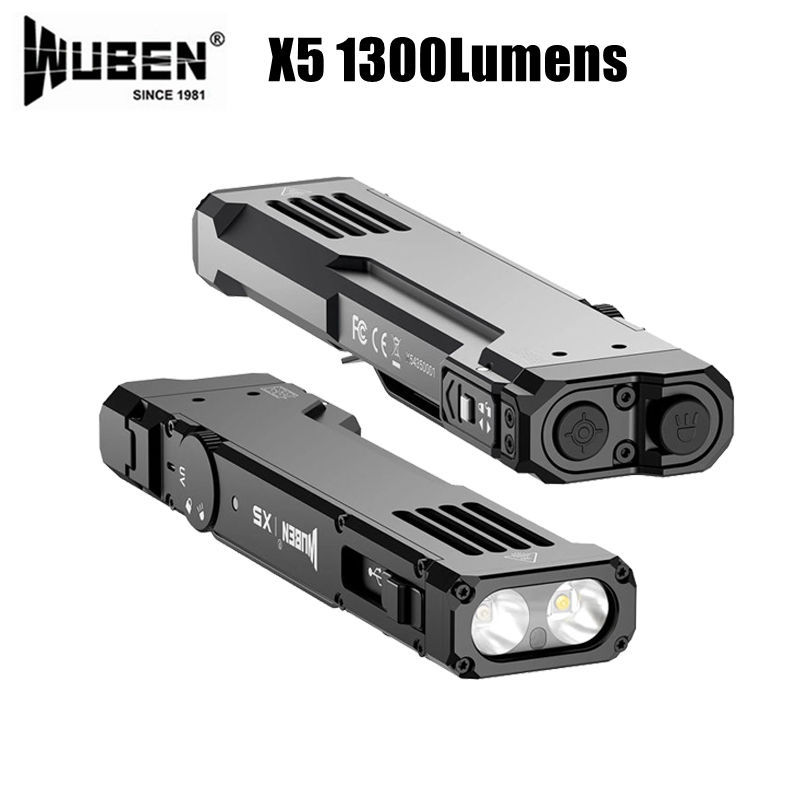 WUBEN X5 Compact EDC Flashligh - Edc Carry Flashlight ulasan dan harga