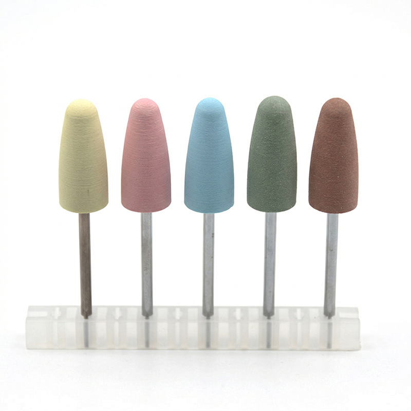 5Pcs/Set Silicone Nail Drill B - Nail File Titanium ulasan dan harga