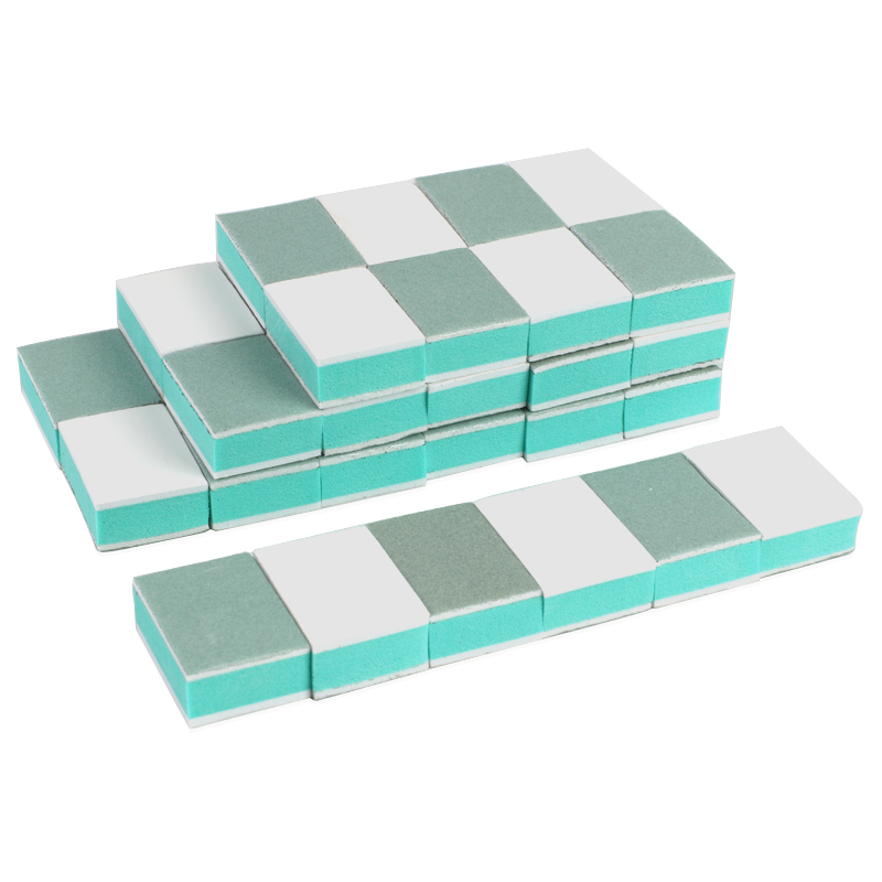 50/100Pcs Mini Nail Buffing Bl - Nail File Titanium ulasan dan harga