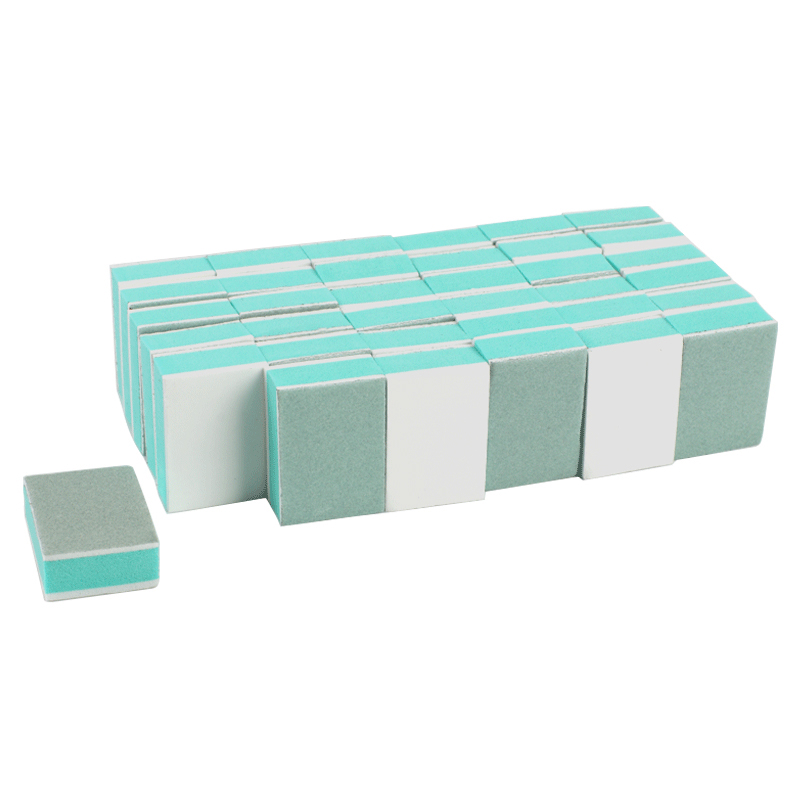50/100Pcs Mini Nail Buffing Bl - Nail File Titanium ulasan dan harga