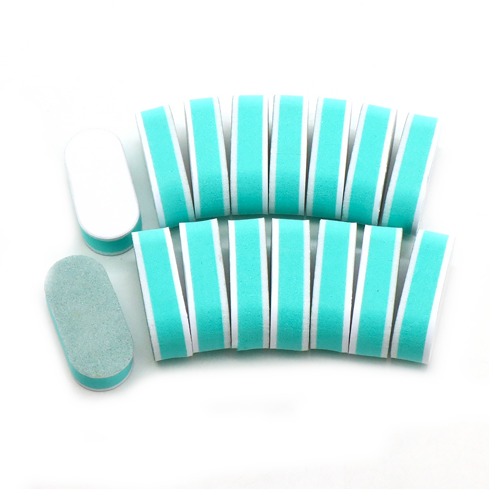 10/60/120pcs Mini Nail Buffer  - Nail File Titanium ulasan dan harga