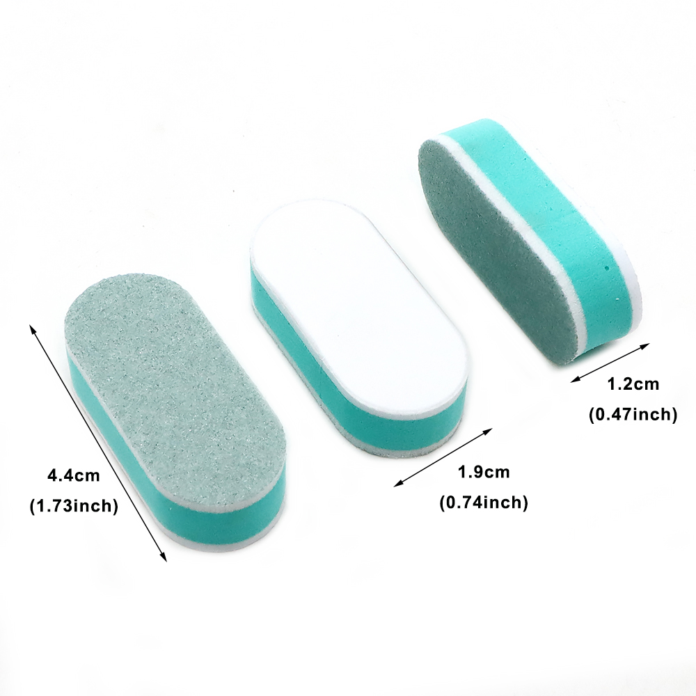 10/60/120pcs Mini Nail Buffer  - Nail File Titanium ulasan dan harga