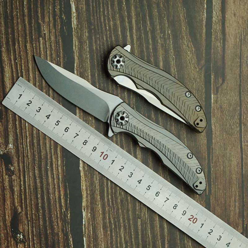 New 0609 0609BRZ Folding Knife - Pocket Knife Ceramic ulasan dan harga