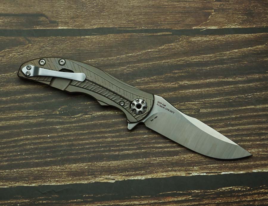 New 0609 0609BRZ Folding Knife - Pocket Knife Ceramic ulasan dan harga