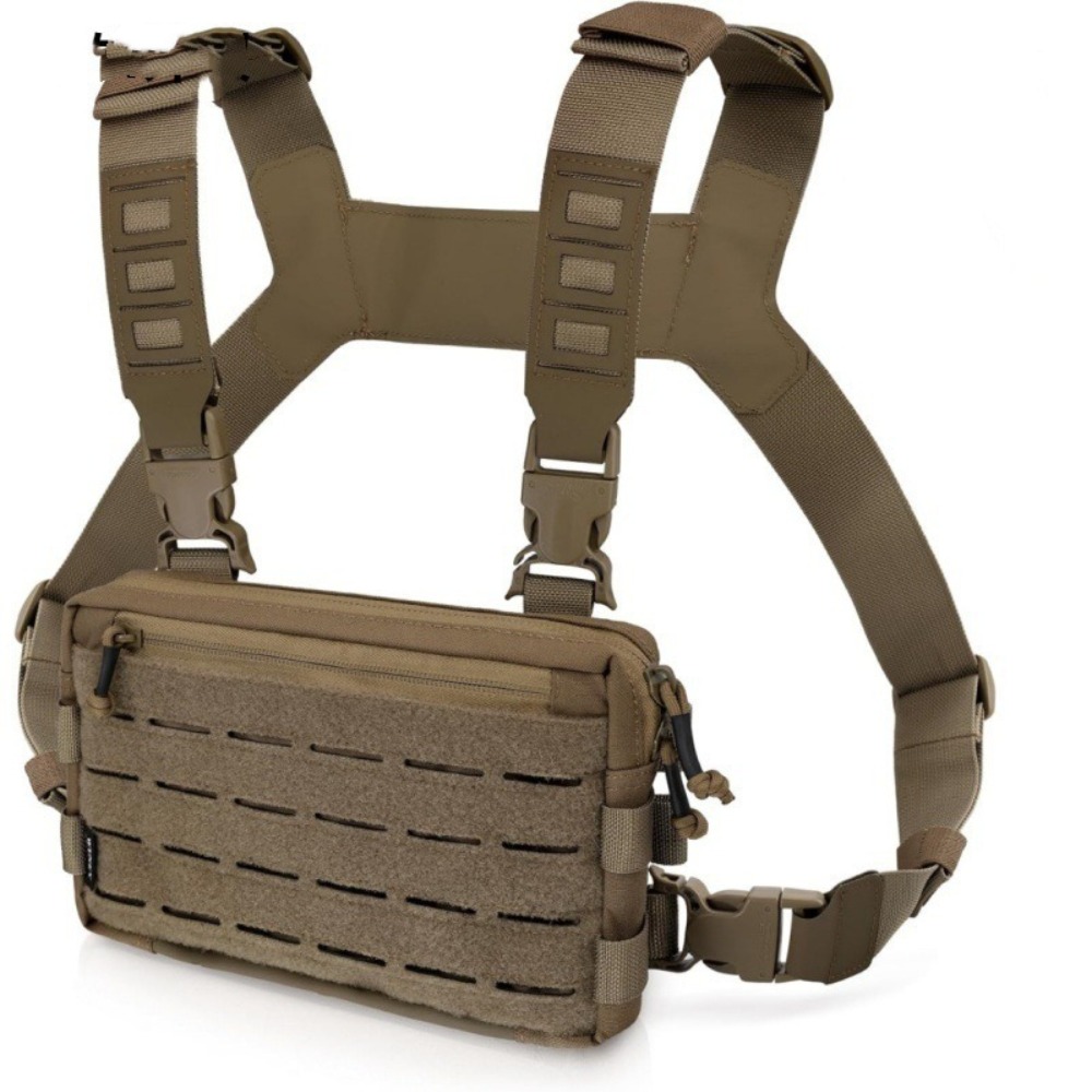 Fashion 1000D Nylon Men Chest  - Edc Carry Pack ulasan dan harga