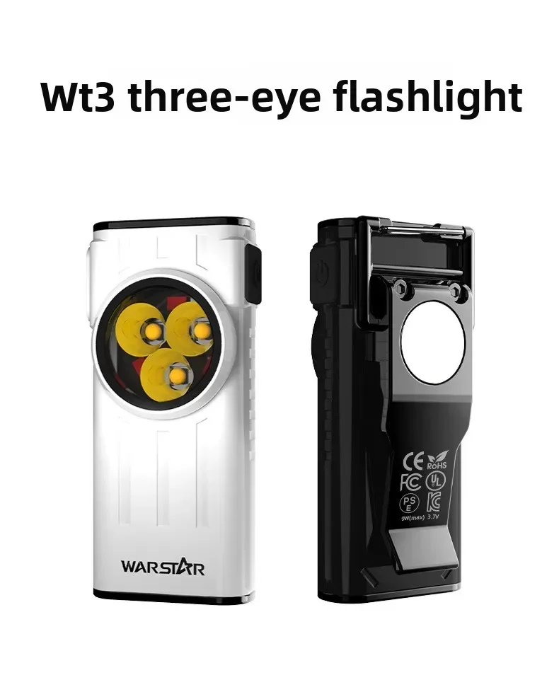 EDC LED Flashlight Portable Ke - Edc Carry Flashlight ulasan dan harga