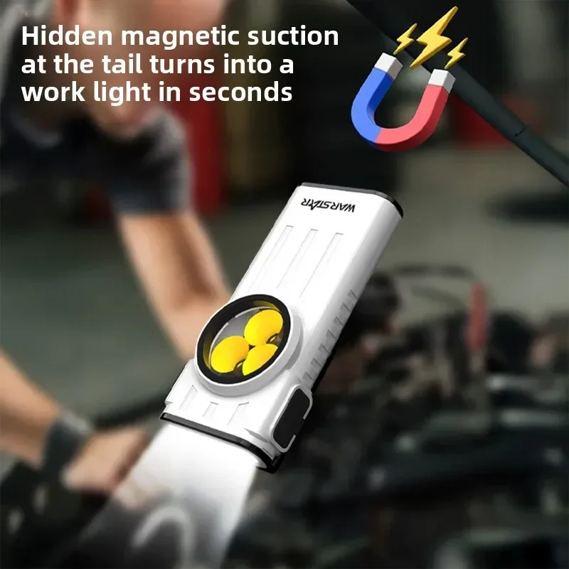 EDC LED Flashlight Portable Ke - Edc Carry Flashlight ulasan dan harga
