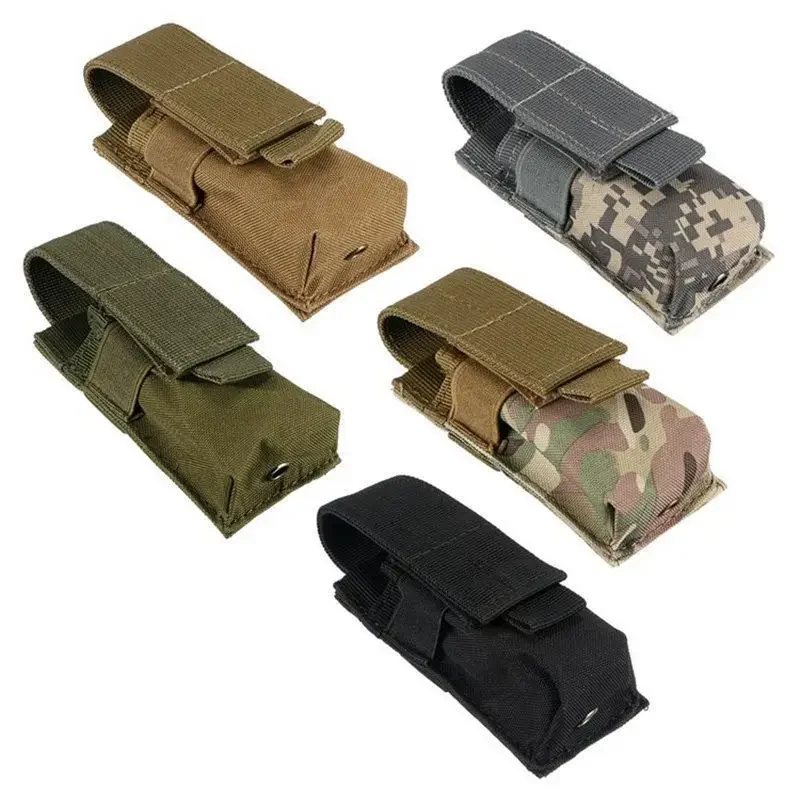 Tactical Molle Flashlight Pouc - Edc Concealed Carry Bag ulasan dan harga