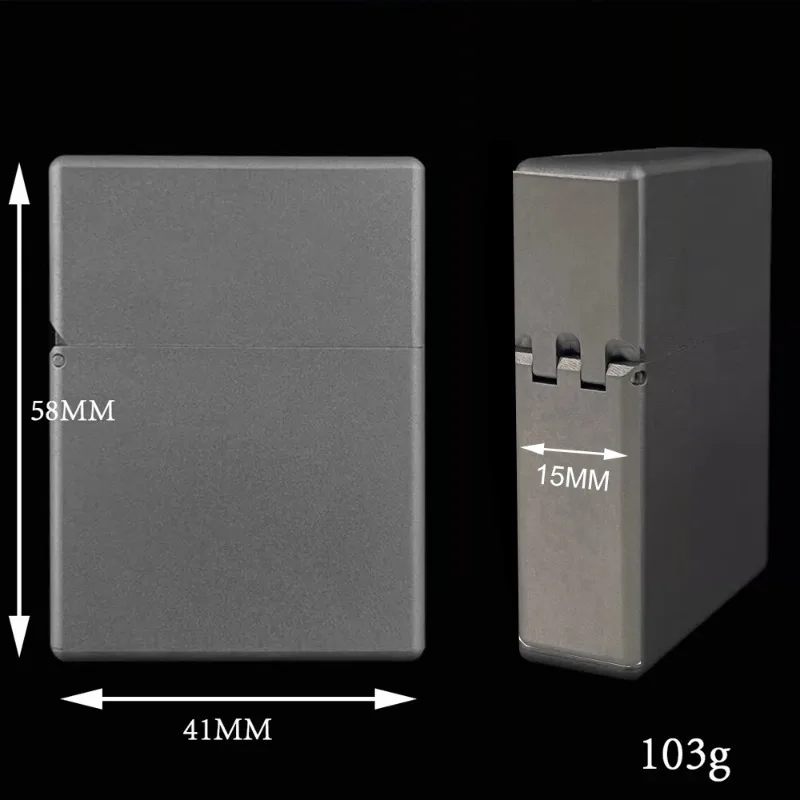 Titanium Shell Windproof Light - Lighter Insert Zippo ulasan dan harga