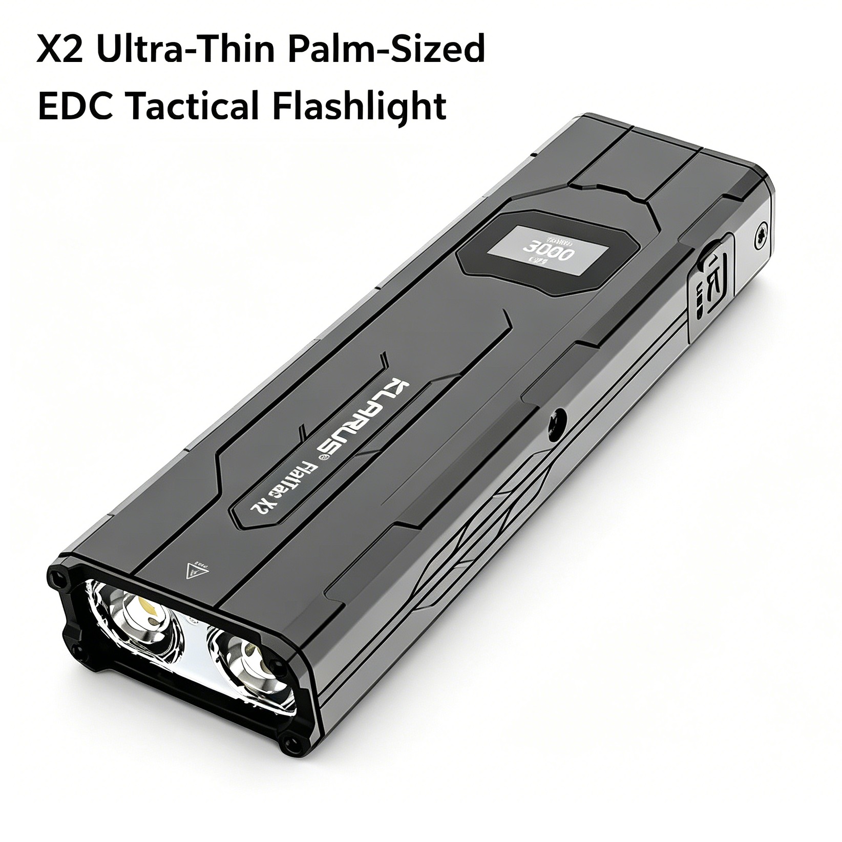 EDC Tactical Flashlight Klarus - Edc Carry Flashlight ulasan dan harga