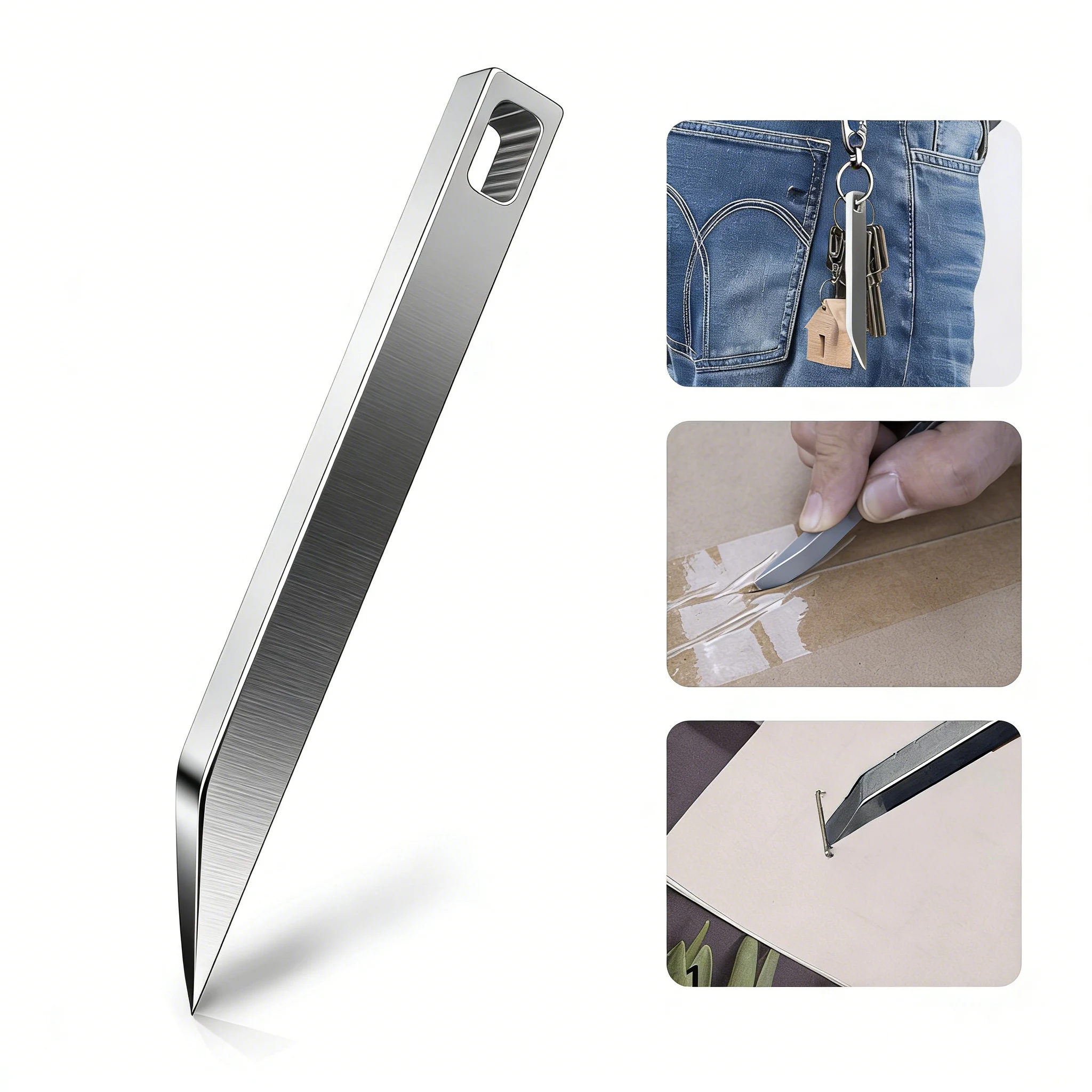 Heavy Duty Keychain Prybar EDC - Edc Everyday Carry ulasan dan harga