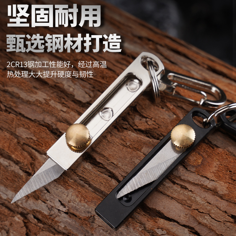 Stainless Steel Mini Knife EDC - Edc Carry Pocket Knife ulasan dan harga
