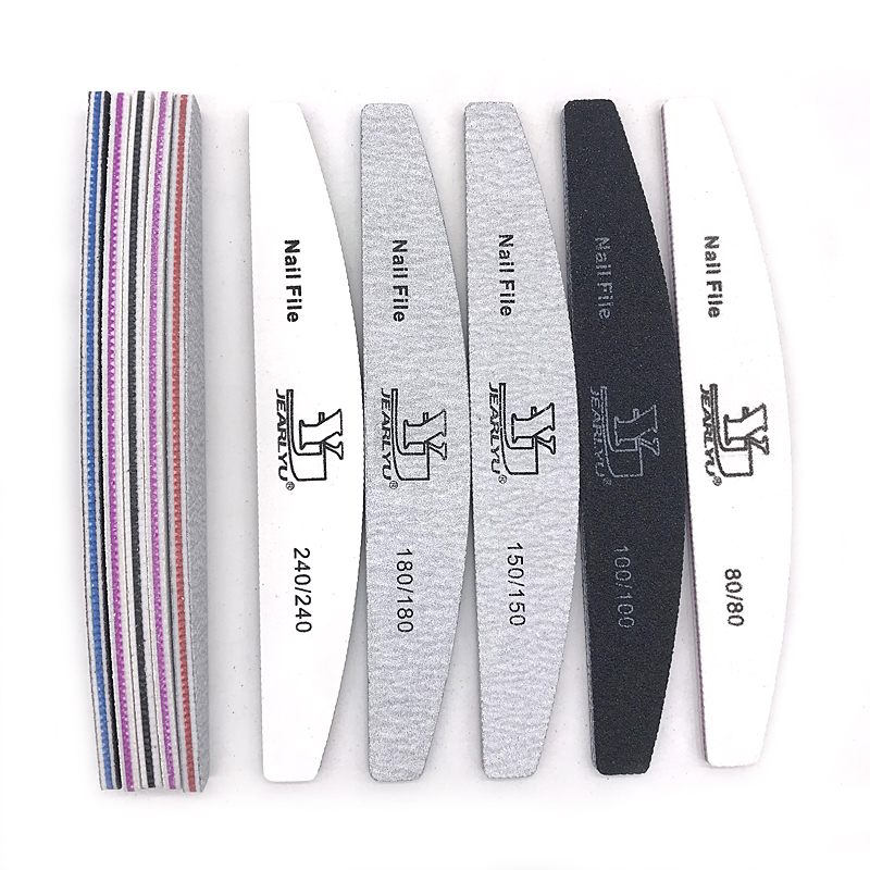 5Pcs Nail File Set Mix Color P - Nail File Titanium ulasan dan harga