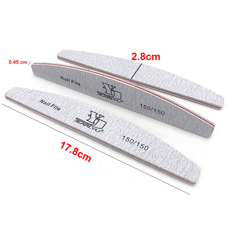 5Pcs Nail File Set Mix Color P - Nail File Titanium ulasan dan harga