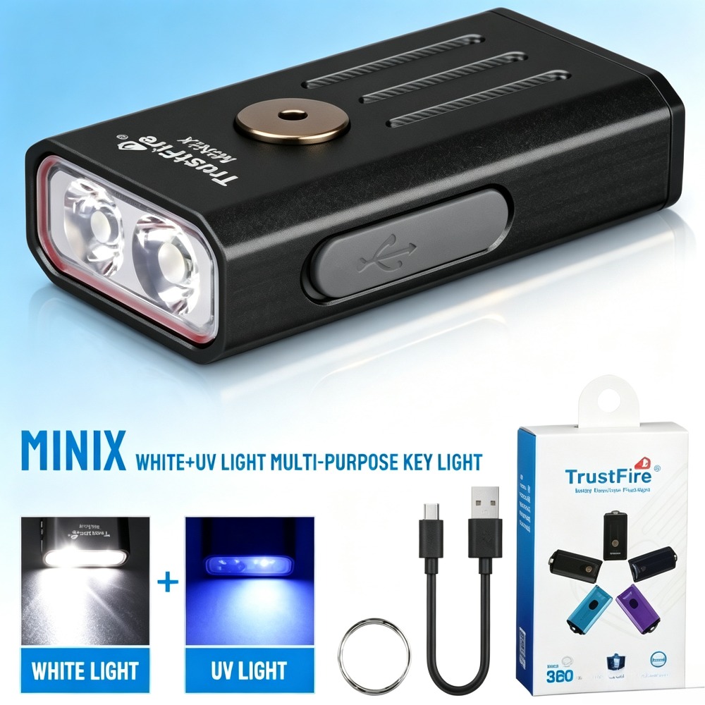 Mini EDC Keychain Flashlight 3 - Edc Carry Flashlight ulasan dan harga