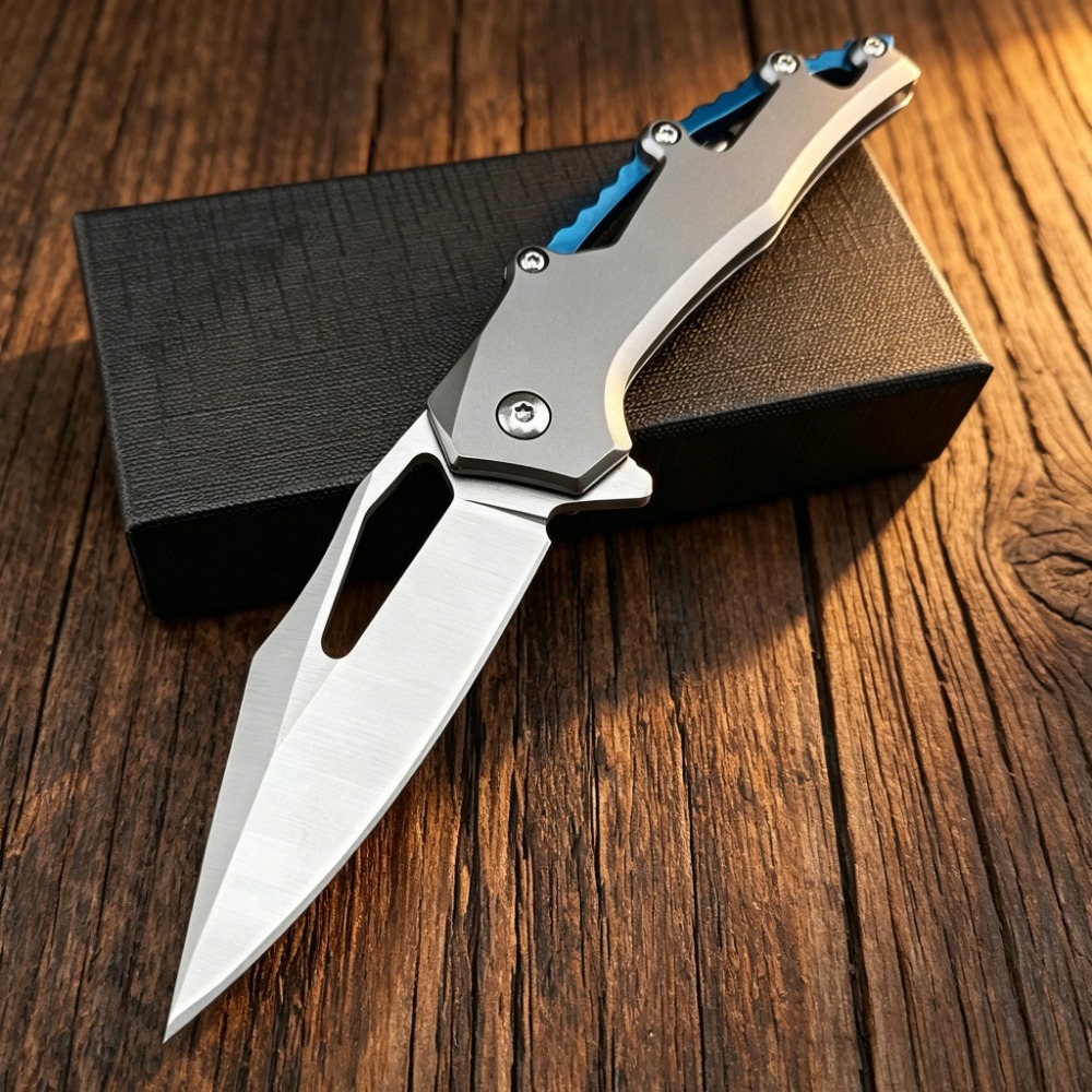 Compact EDC Folding Knife D2 S - Edc Every Day Carry おもちゃ ulasan dan harga