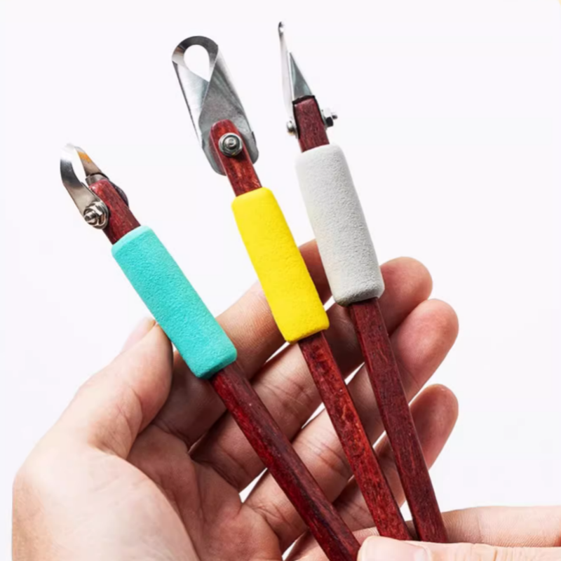 New Pottery Tools Ring Carving - Pocket Knife Ceramic ulasan dan harga