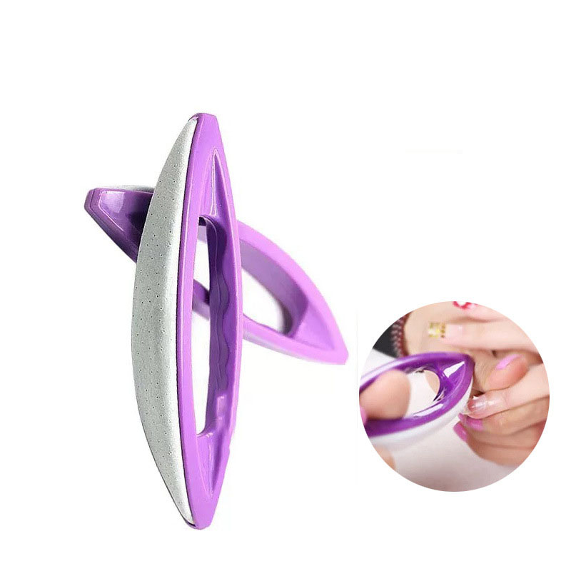 Top Nail Purple Sheepskin Brus - Nail File Titanium ulasan dan harga