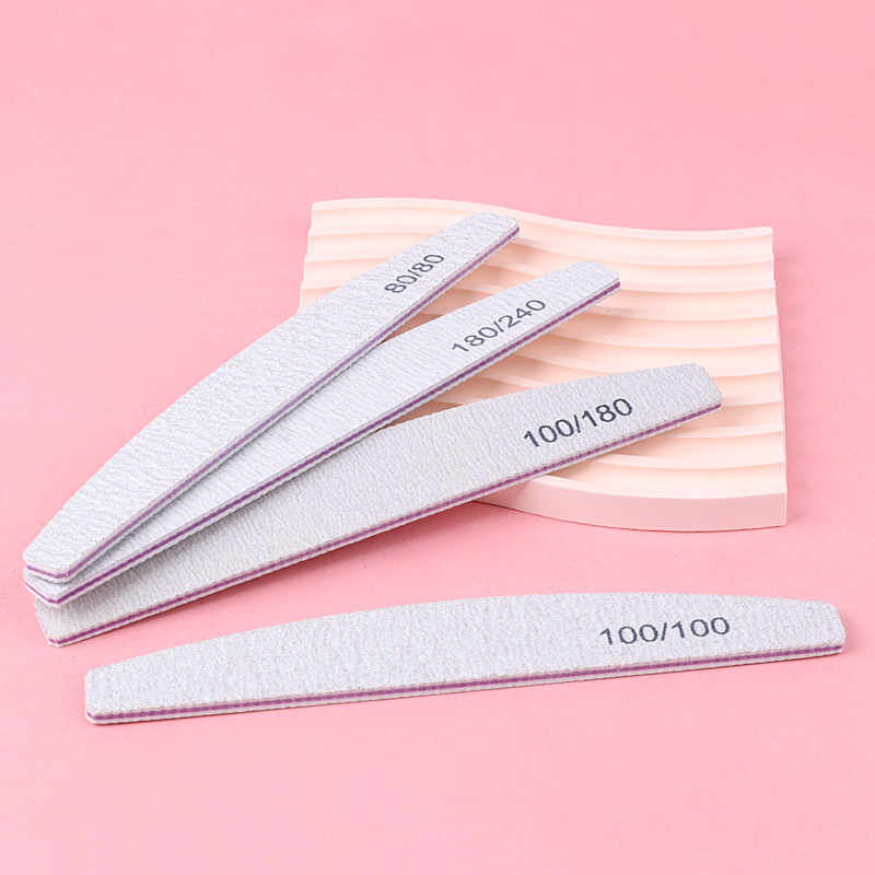 10Pcs Double Sided Nail Files  - Nail File Titanium ulasan dan harga