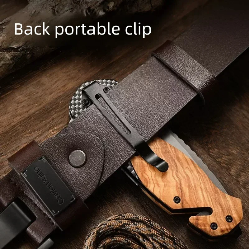 Damascus Pattern Folding Knife - Edc Carry Pocket Knife ulasan dan harga