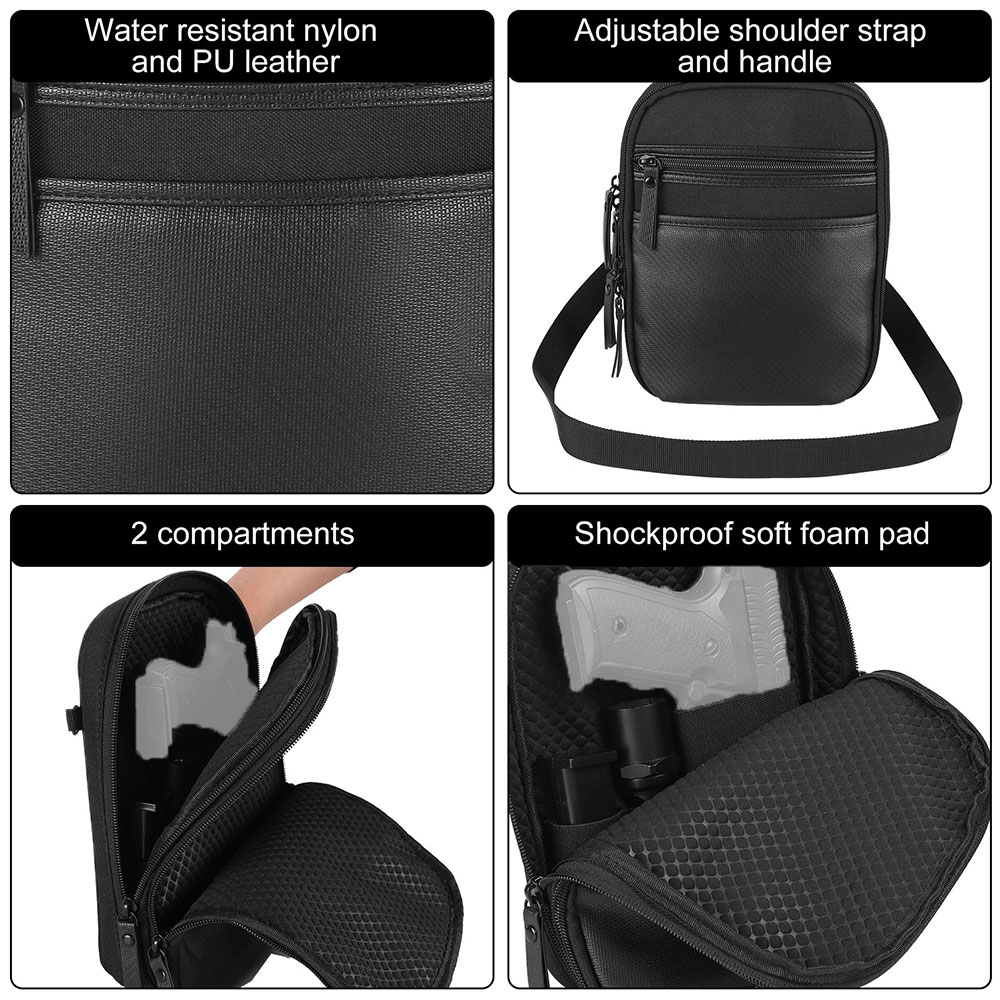 Tactical Gun Bag Concealed Car - Edc Concealed Carry Bag ulasan dan harga
