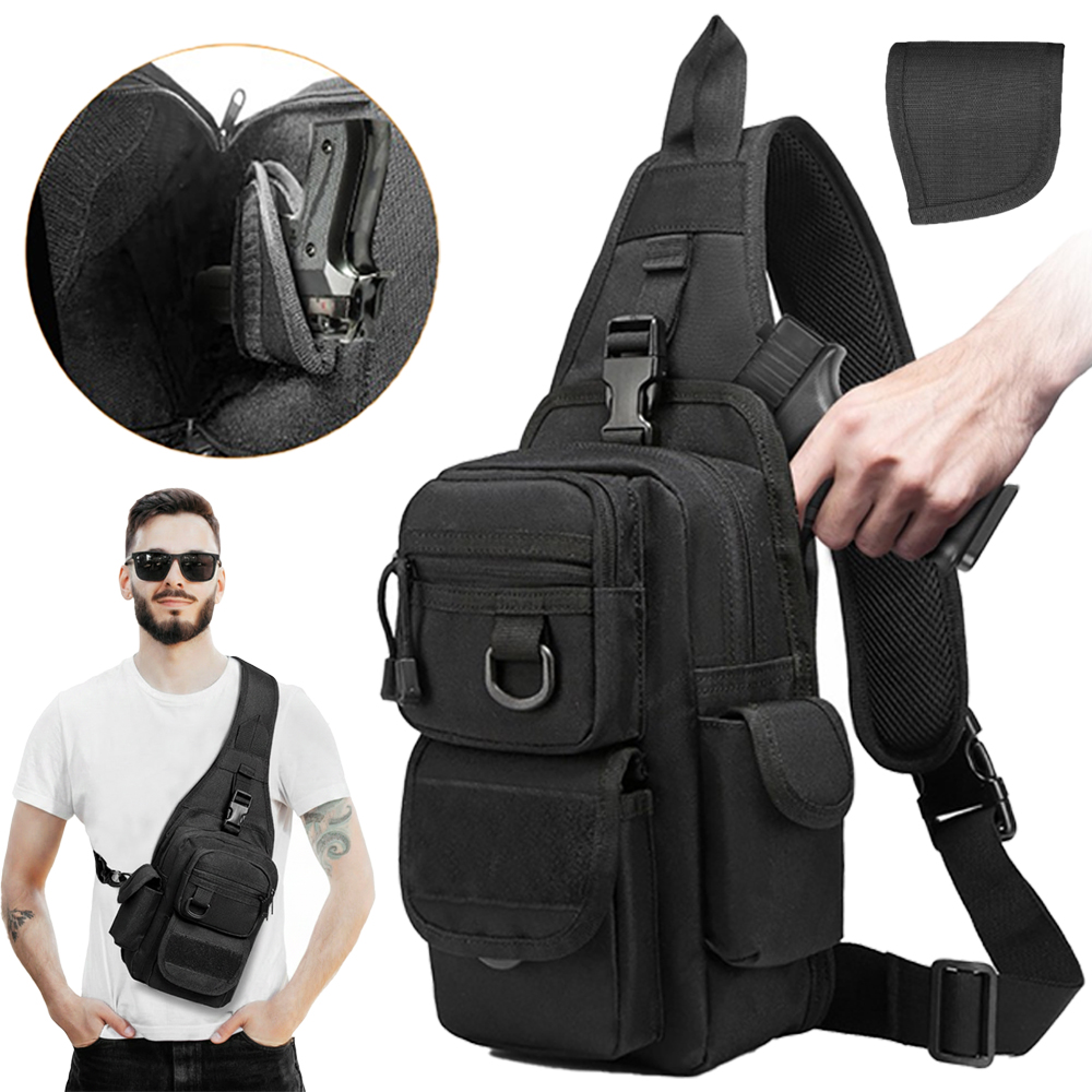 Tactical Pistol Bag Concealed  - Edc Pistol Carry Bag ulasan dan harga
