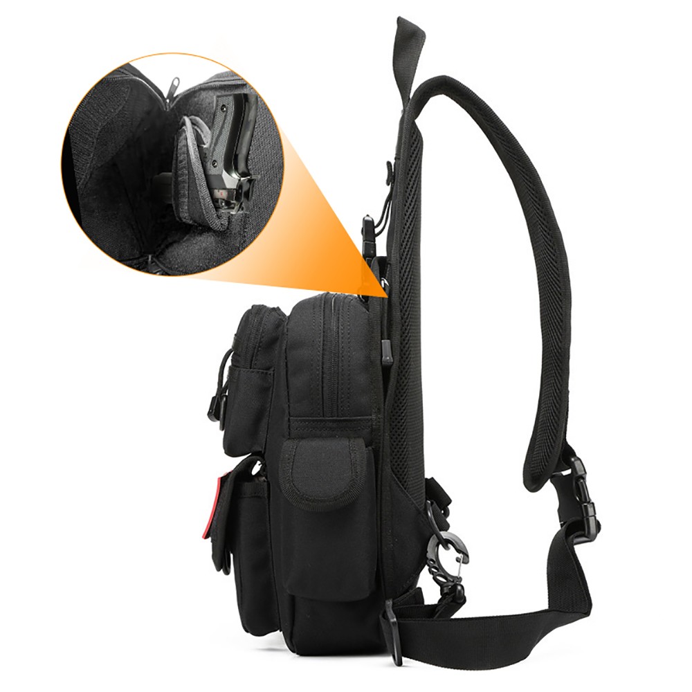 Tactical Pistol Bag Concealed  - Edc Pistol Carry Bag ulasan dan harga