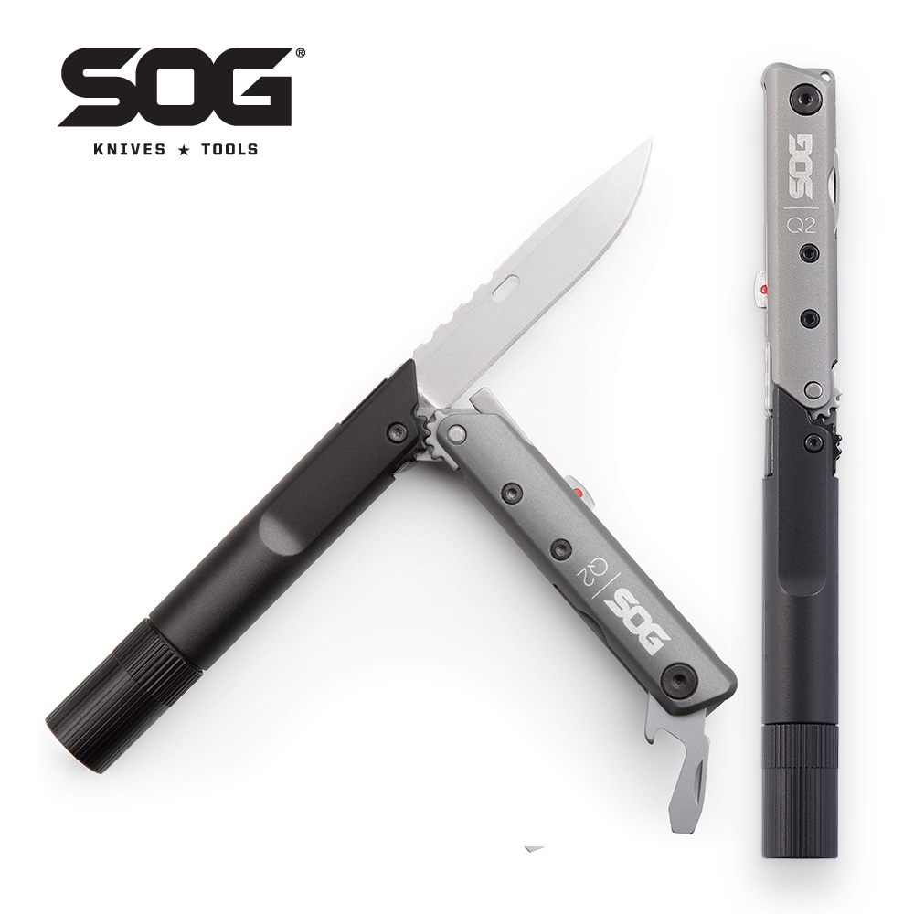 SOG BATON Q2 4 in 1 Multi-Tool - Edc Carry Flashlight ulasan dan harga